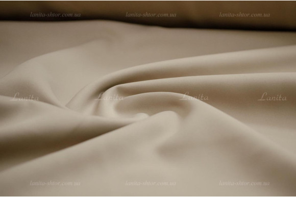 Штори блекаут Brion SB-8672 бежевий