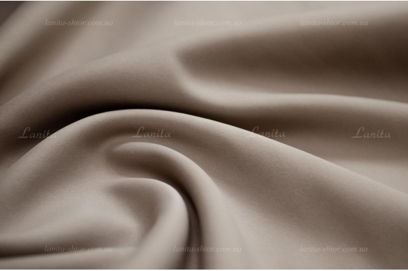 Штори блекаут Brion SB-8661 сіро-пісочний