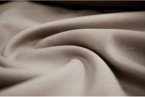 Штори блекаут Brion SB-8661 сіро-пісочний