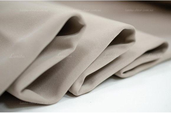 Шторы блэкаут Brion SB-8664 пудровый