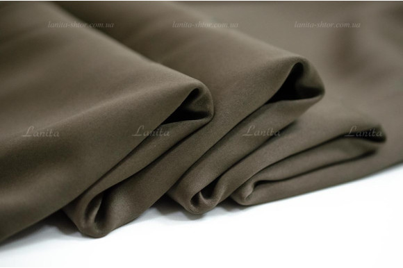 Шторы блэкаут Brion SB-8680 кофейный