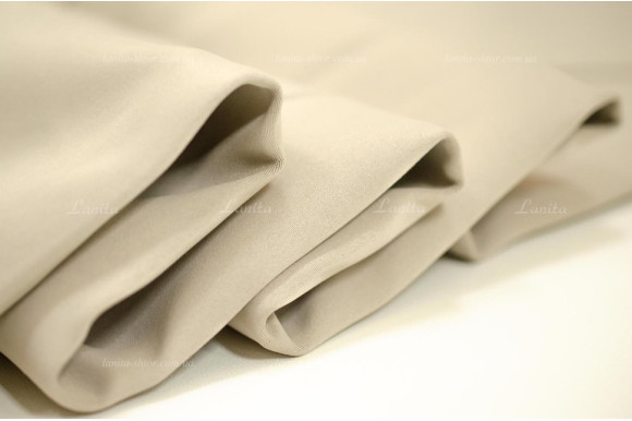 Шторы блэкаут Brion SB-8660 бежево-золотистый