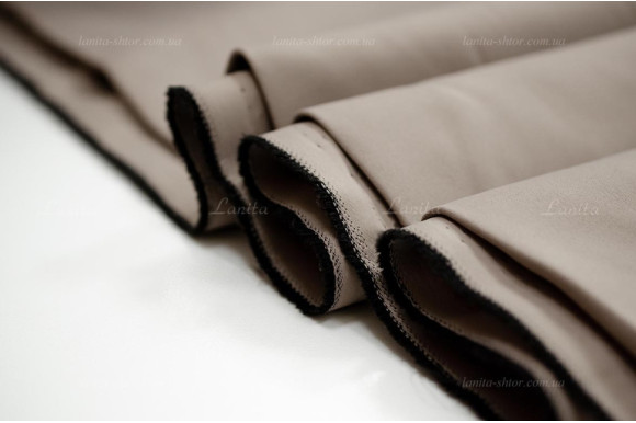 Штори блекаут Brion SB-8661 сіро-пісочний