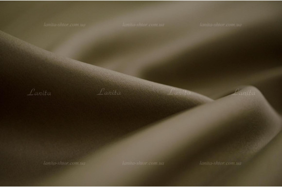 Штори блекаут Brion SB-8673 світло-коричневий