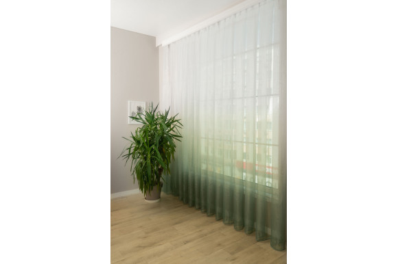 Розтяжка (карнавал) темно-зелена