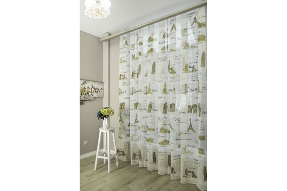 Тюль льон Свобода ХО-9 Тюль льон Свобода ХО-9