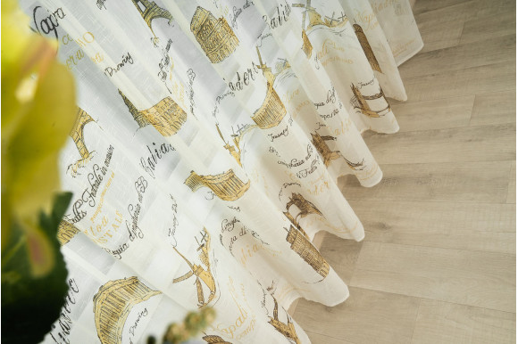 Тюль льон Свобода ХО-9 Тюль льон Свобода ХО-9