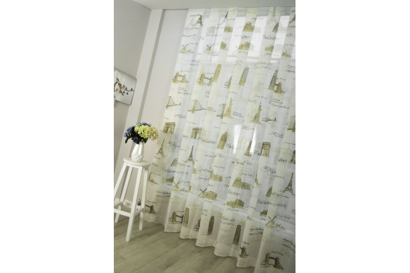 Тюль льон Свобода ХО-9 Тюль льон Свобода ХО-9