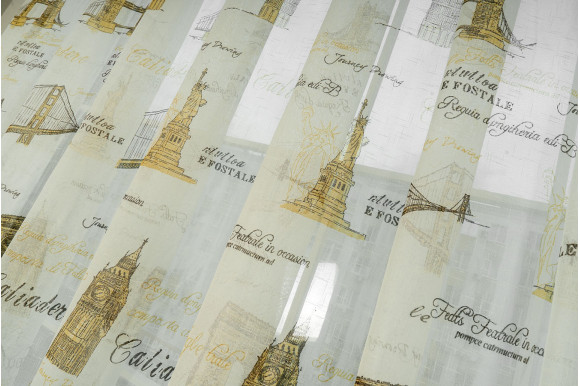 Тюль льон Свобода ХО-9 Тюль льон Свобода ХО-9