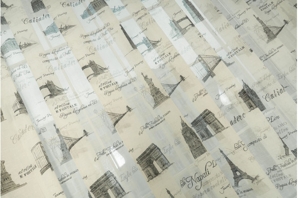 Тюль льон Свобода ХО-8