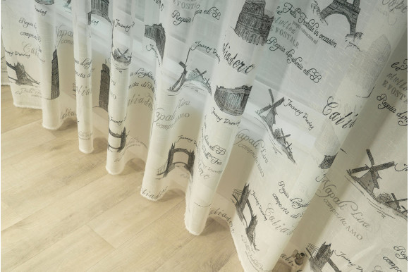 Тюль льон Свобода ХО-8