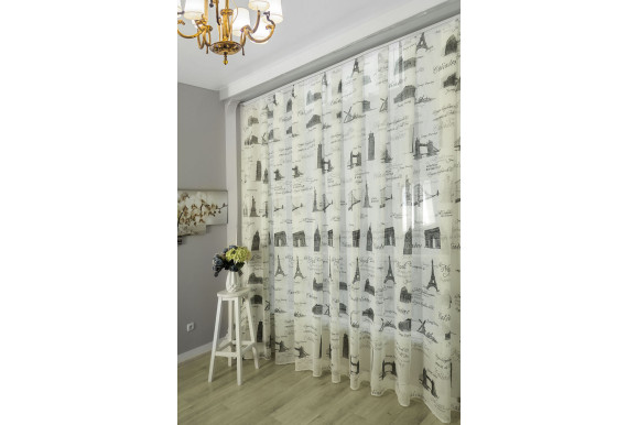 Тюль льон Свобода ХО-8