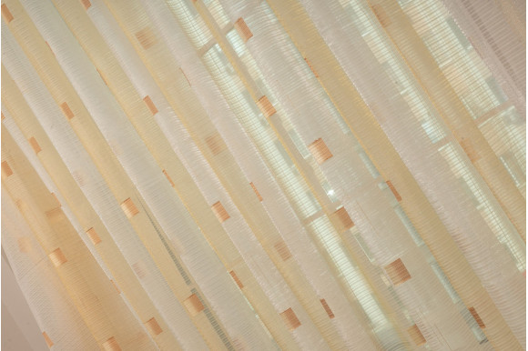 Занавеска персиковая Градиент