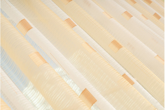 Занавеска персиковая Градиент