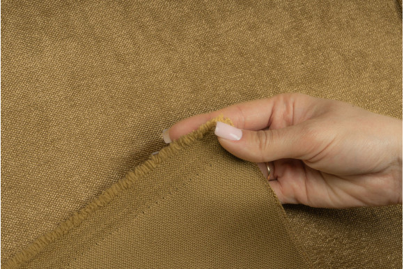 Штори велюр золото-коричневі ВС25S