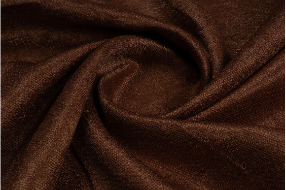 Штори велюр темно-коричневі ВС25М