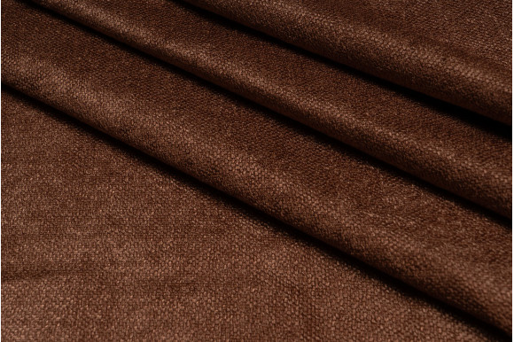Штори велюр темно-коричневі ВС25М