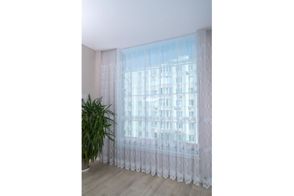 Фатин білий Lucia ZF0220 Фатин білий Lucia ZF0220