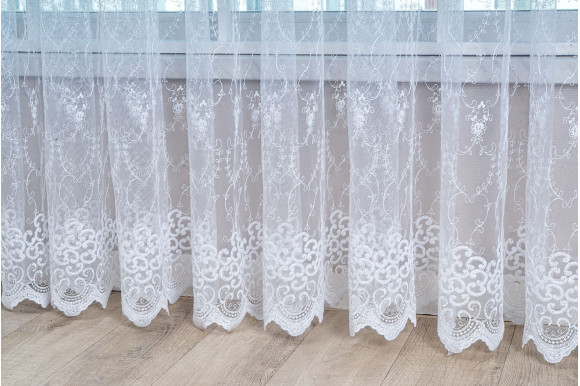 Фатин білий Lucia ZF0220