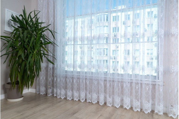 Фатин білий Lucia ZF0220 Фатин білий Lucia ZF0220