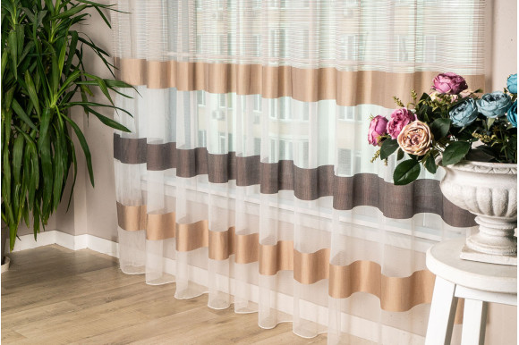 Тюль льон-фатин Ohara 5404 Тюль льон-фатин Ohara 5404