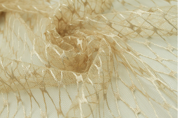 Тюль сітка Brill світло-бежева IP-5205