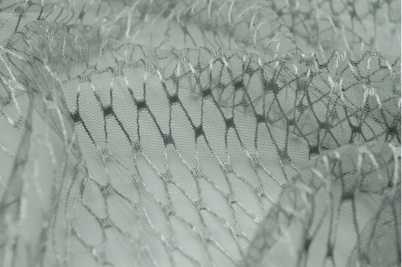 Тюль сітка Brill сіра IP-52017