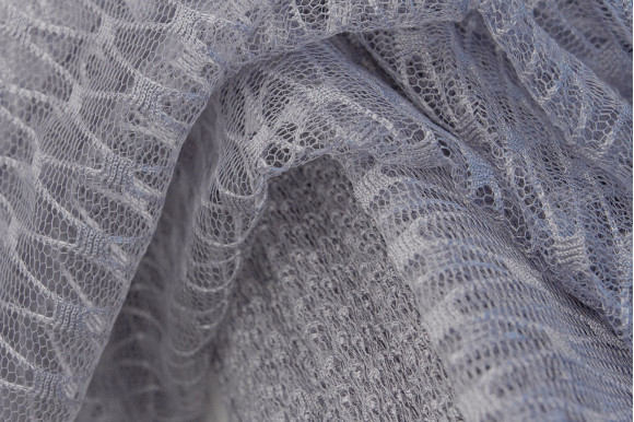 Тюль сітка Brill бузковий IP-52076