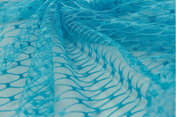 Тюль сітка Brill бірюзовий IP-520204