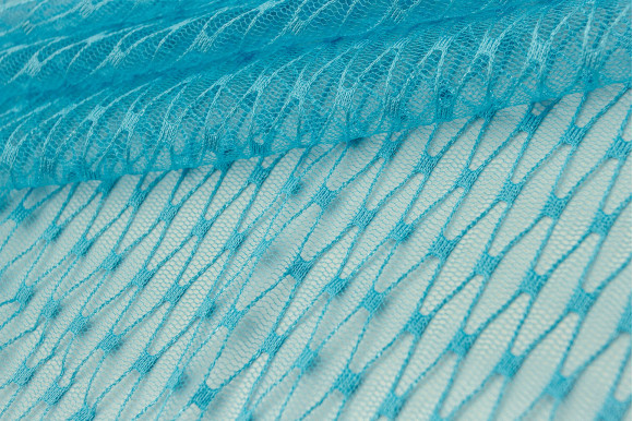 Тюль сітка Brill бірюзовий IP-520204