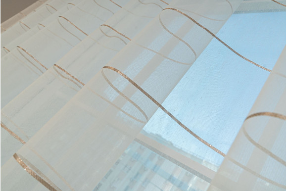 Тюль льон смужка Mistero NS-009-03