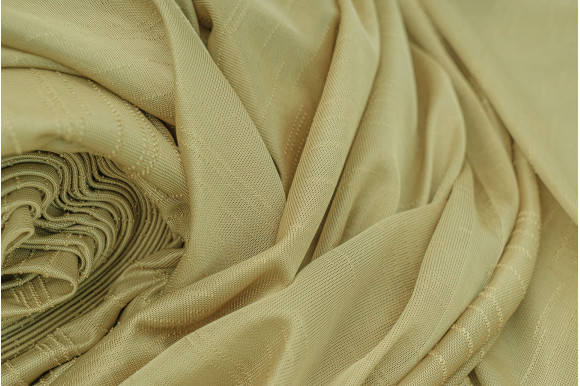 Тюль мікросітка смужки Gentle TS-179