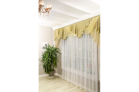 Ламбрекен Ракушки LR-01 ширина 3 метра