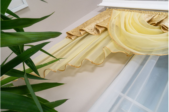 Ламбрекен Ракушки LR-04 ширина 3 метри