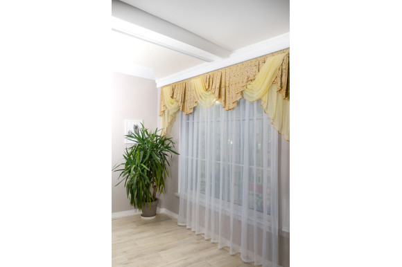 Ламбрекен Ракушки LR-04 ширина 3 метри