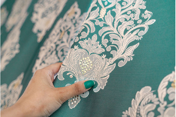 Штора корона жаккард Bohemia SG-094