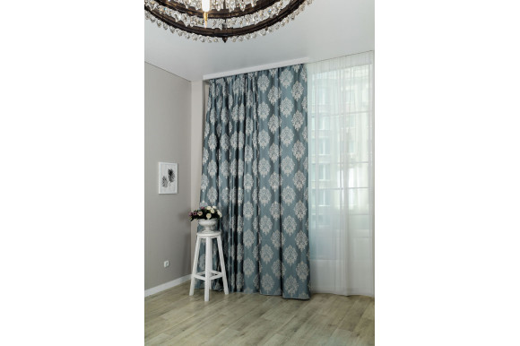 Штора корона жаккард Bohemia SG-094