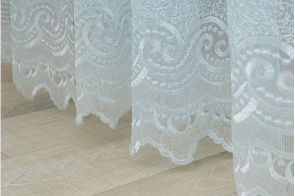 Тюль органза с вышивкой Belle OV-007