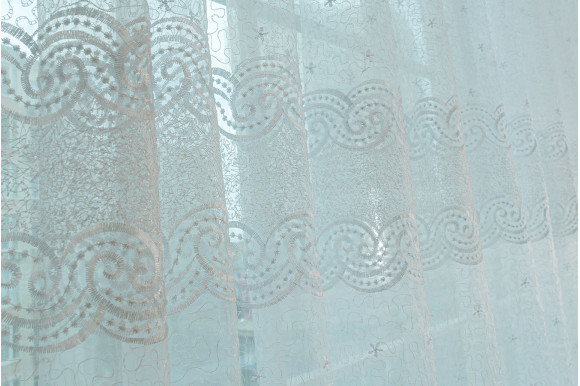 Тюль органза с вышивкой Belle OV-007