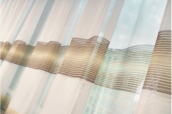 Тюль микрофатин полоска TMF-631