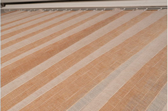 Тюль лен полоска Eco TL-234