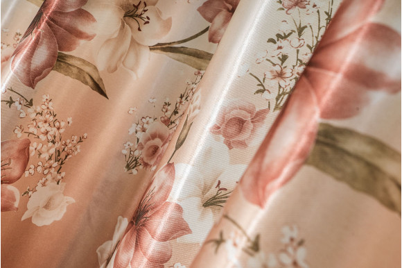 Штори з квітами Victoria SC-392 Штори з квітами Victoria SC-392