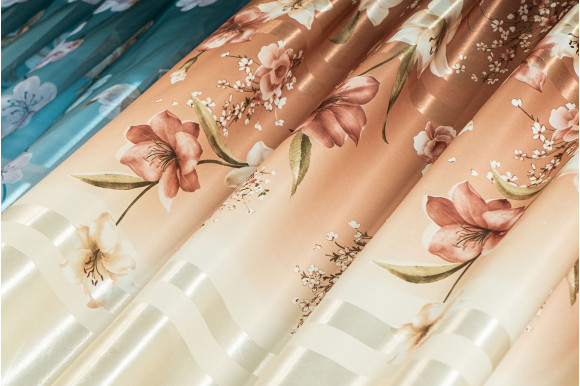 Штори з квітами Victoria SC-392 Штори з квітами Victoria SC-392