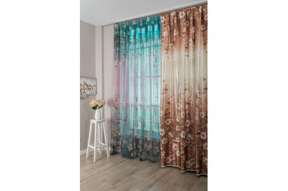 Тюль котон сітка Victoria TC-396