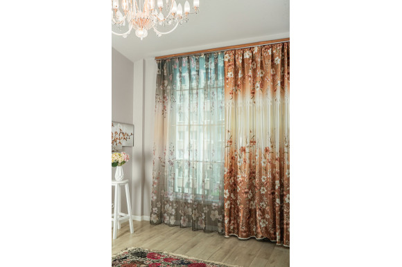 Тюль котон сітка Victoria TC-397