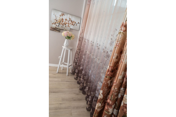 Тюль котон сітка Victoria TC-398