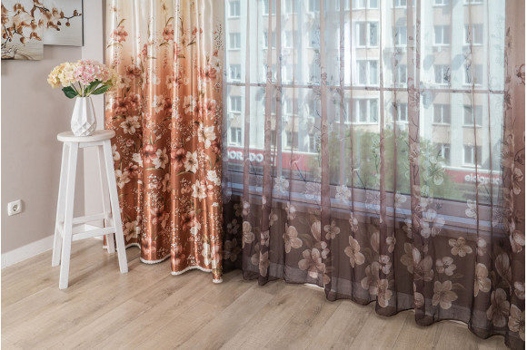 Тюль котон сітка Victoria TC-398