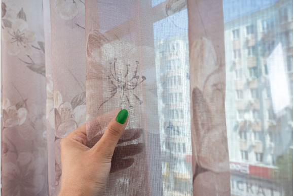 Тюль котон сітка Victoria TC-398