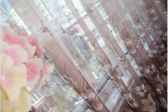 Тюль котон сітка Victoria TC-398