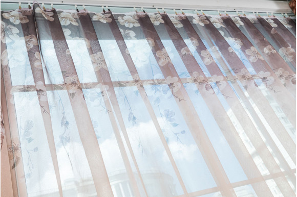 Тюль котон сітка Victoria TC-398